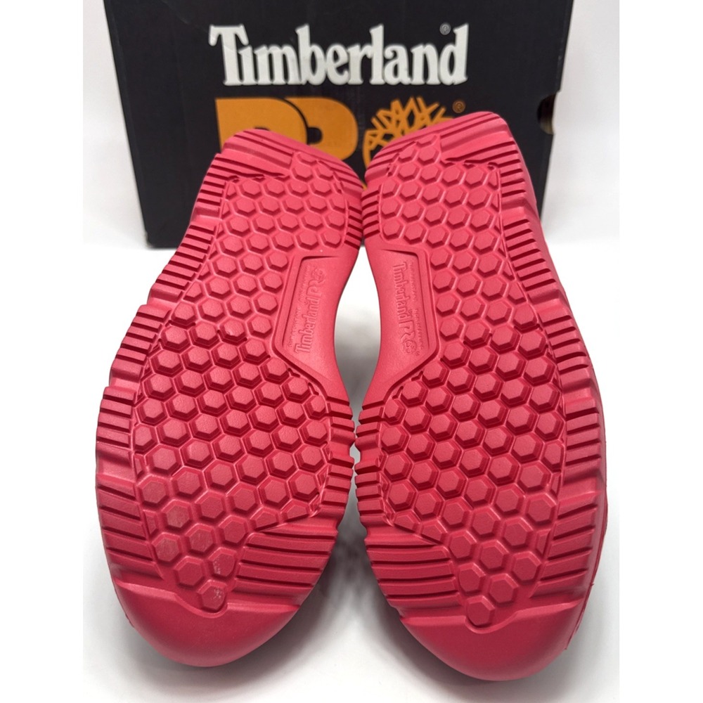 Timberland PRO Setra Knit Shoes Womens Size 6 M Black Pink Composite Safety Toe - Picture 6 of 6